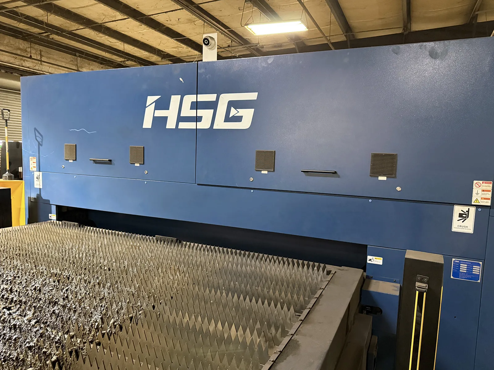 HSG #G6025X-Pro, CNC Laser Cutter, 240" x 100" working area, 13.78" Z, dust collector, 380 Volt, 2023 - Image 7