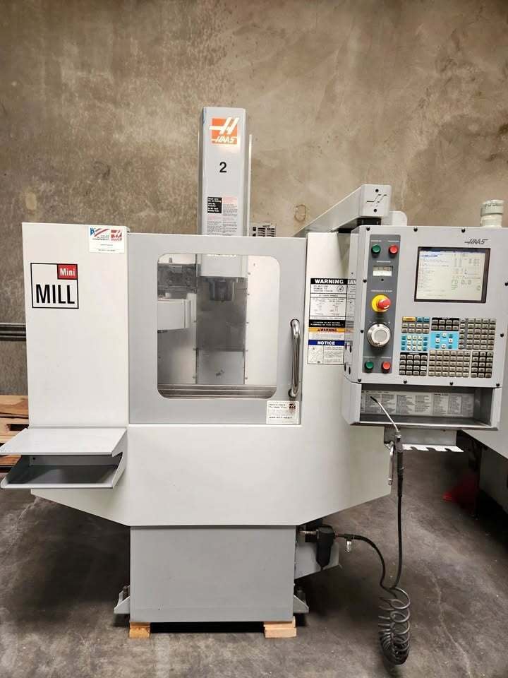 Haas #Mini-Mill, Vertical Machining Center, 16" X, 12" Y, 10" Z, 36" x 12" table, 7.5 HP, 6000 RPM, CAT 40 - Image 1