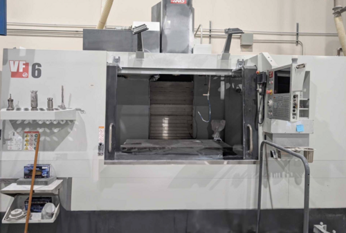 Haas #VF-6, Vertical Machining Center, 64" X, 32" Y, 30" Z, 64" x 28" table, 20 HP, 7500 RPM, CAT 50, 24 - Image 1