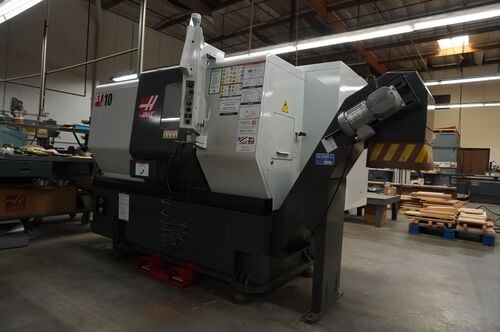 Haas #ST-10, CNC lathe, 25.2" swing, 6" chuck, 1.7" bar, 14" diameter, 16.5" length, 15 HP, 6000 RPM, parts - Image 2