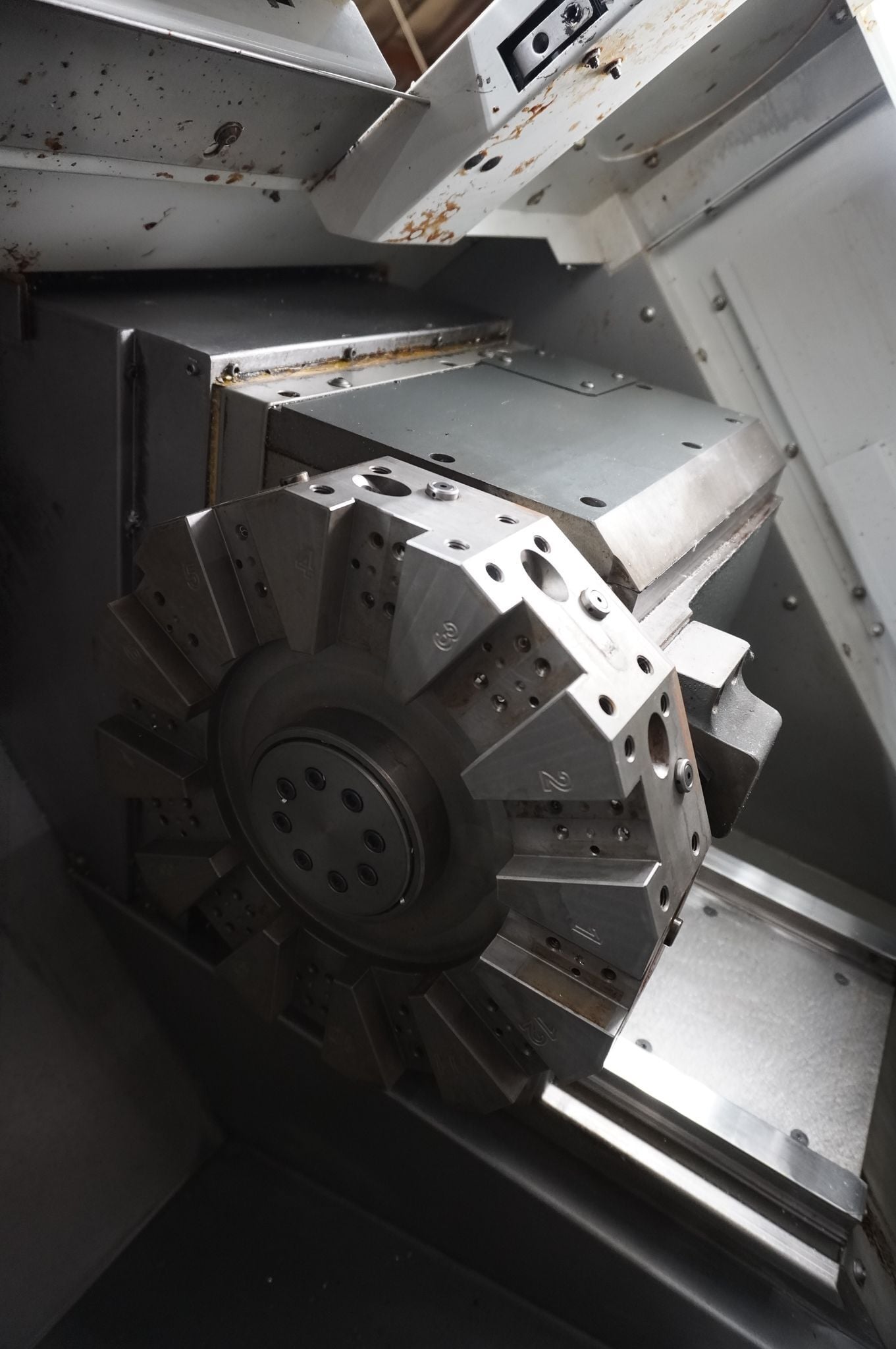 Haas #ST-10, CNC lathe, 25.2" swing, 6" chuck, 1.7" bar, 14" diameter, 16.5" length, 15 HP, 6000 RPM, parts - Image 9