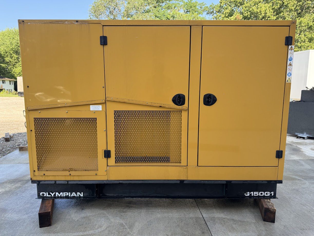 150 KW Olympian #G150G1, Natural gas generator set, 120/208 Volts, 3-phase, 86 hours, 1800 RPM, Olympian - Image 1