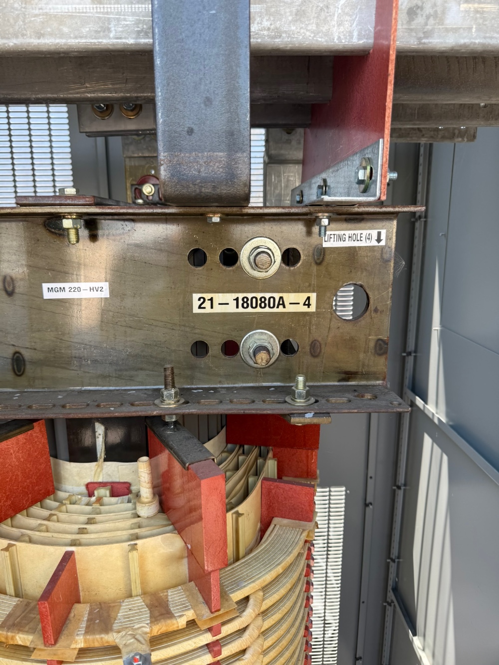 3000 KVA 12470 Delta Primary, 416Y/240 Secondary, Maddox, dry type transformers - Image 4