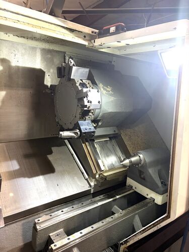 Haas #ST-30Y, CNC turning center, 31.7" swing, 10" chuck, 3" bar, Y-axis, live milling, full C-axis, 2-speed - Image 3