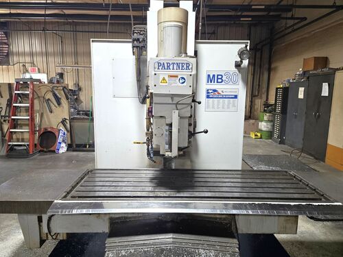 Milltronics #MB-30, CNC Vertical Bed Mill, 73" x24" table, 60" X, 30" Y, 28" Z, 4,000 RPM, BT 40, Centurion - Image 5