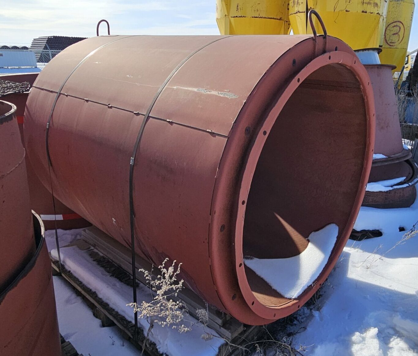 Ventilation Fan Silencer, 48" flange, 70" length - Image 2
