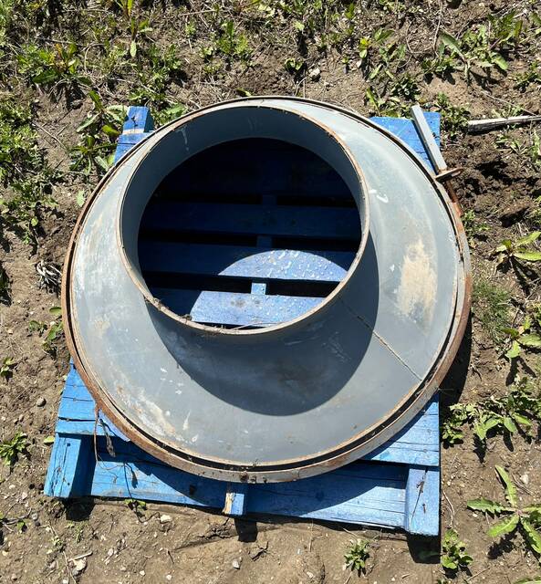 Ventilation Fan Adapter, 21.75" to 42" diameter, 15.5" length - Image 2