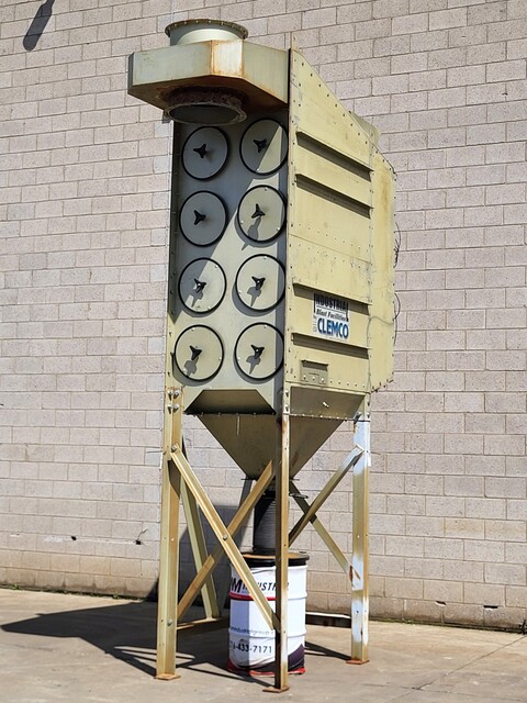 8000 cfm Clemco #CDF-8, Cartridge Dust Collector - Image 2