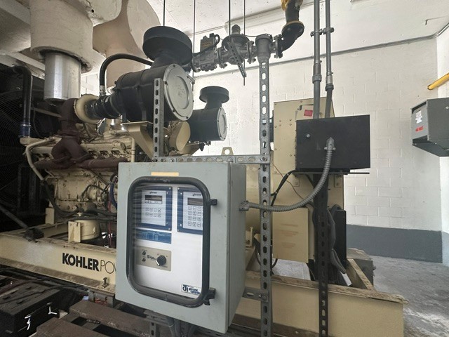 750 KW Kohler #750ROZD71 Skid Mounted Bi-Fuel Generator, Diesel or Natural Gas, 750 Gallon Tank, 277/480 - Image 7