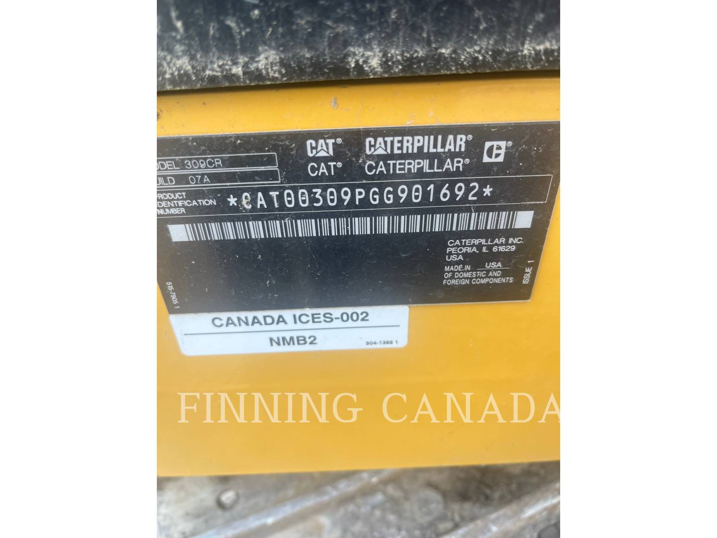 Caterpillar 309-07, 248 hours, S/N: GG901692, 2023 - Image 5