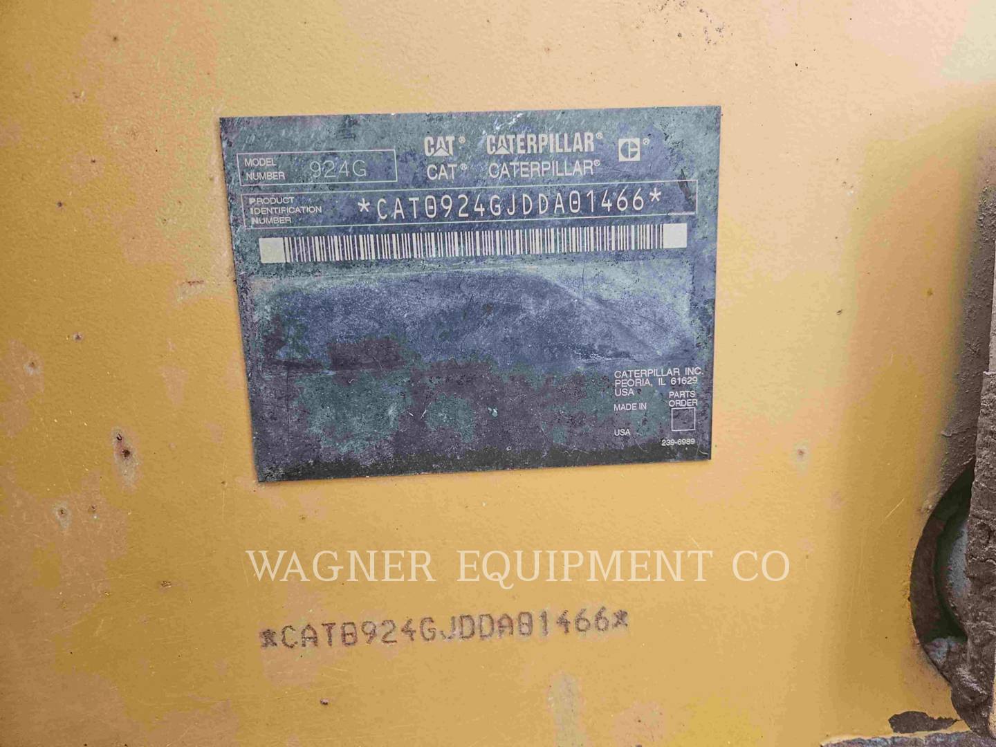 Cat 924G, Wheel Loader, 12432 hours, S/N: DDA01466, 2004 - Image 6