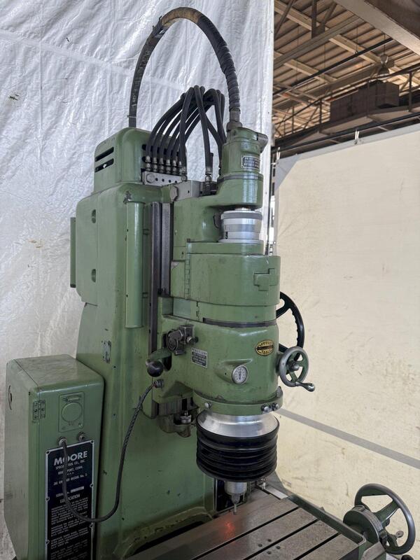Moore #3, jig grinder, 11" x 24" table, 3-5/8" spindle travel, (2 available) - Image 4