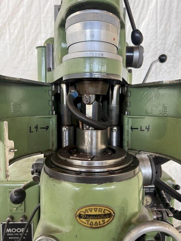 Moore #3, jig grinder, 11" x 24" table, 3-5/8" spindle travel, (2 available) - Image 6