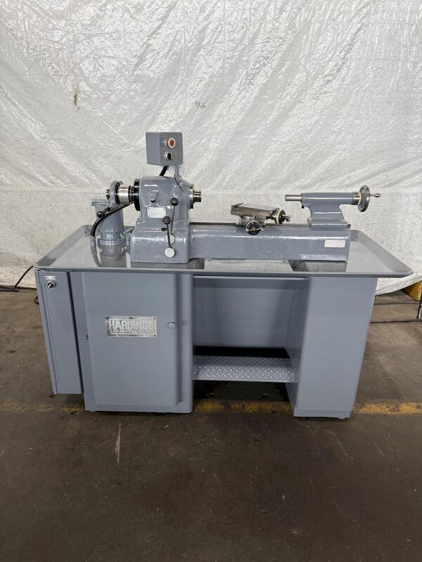 9" x 36" Hardinge #DSM59, shop lathe, 3/4" hole, collet chuck, tailstock - Image 3