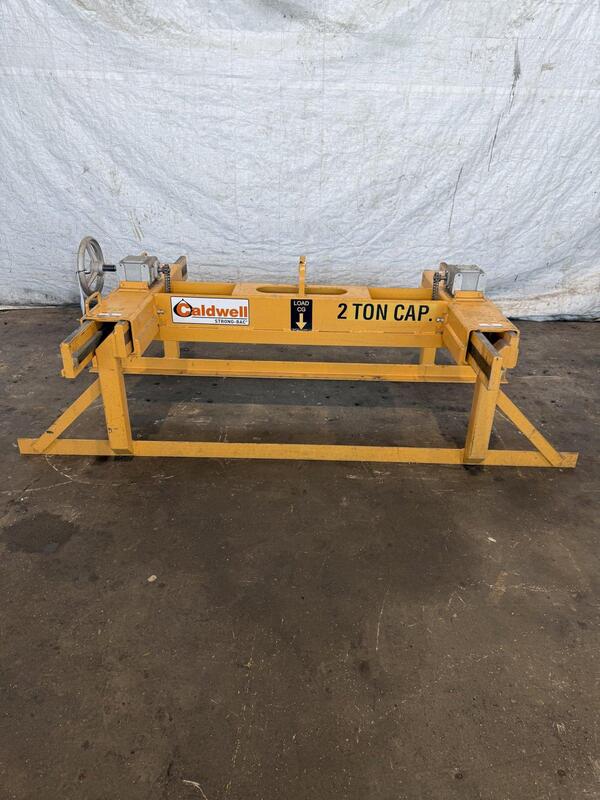 4000 lb. Caldwell #60S-2-84, heavy duty sheet lifter, 84" bundle width - Image 2