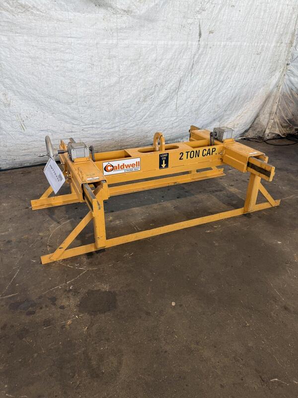 4000 lb. Caldwell #60S-2-84, heavy duty sheet lifter, 84" bundle width - Image 3
