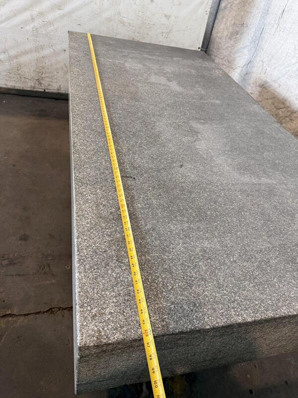 48" x 96" x 14" Rock of Ages, granite surface plate w/ stand (3 available) - Image 5