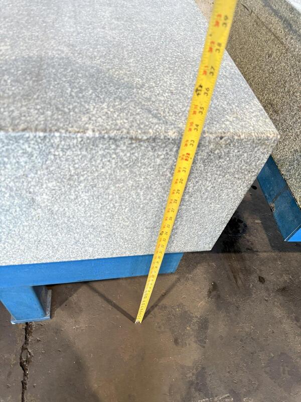 48" x 96" x 14" Rock of Ages, granite surface plate w/ stand (3 available) - Image 8