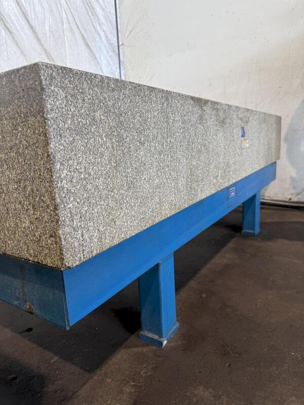 48" x 96" x 14" Rock of Ages, granite surface plate w/ stand (3 available) - Image 3