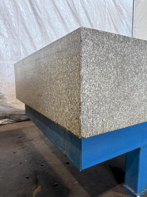 48" x 96" x 14" Rock of Ages, granite surface plate w/ stand (3 available) - Image 4