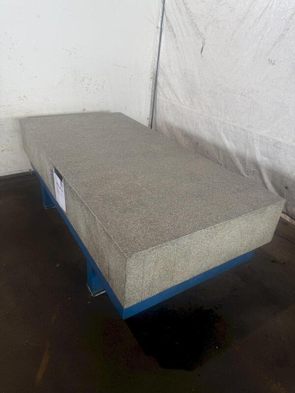48" x 96" x 14" Rock of Ages, granite surface plate w/ stand (3 available) - Image 3
