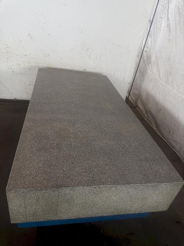 48" x 96" x 14" Rock of Ages, granite surface plate w/ stand (3 available) - Image 4