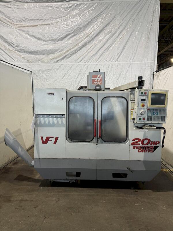 Haas #VF-1, CNC vertical machining center, 20+1 side mount tool changer, 20" X, 16" Y, 20" Z, 7500 RPM, #40 - Image 2