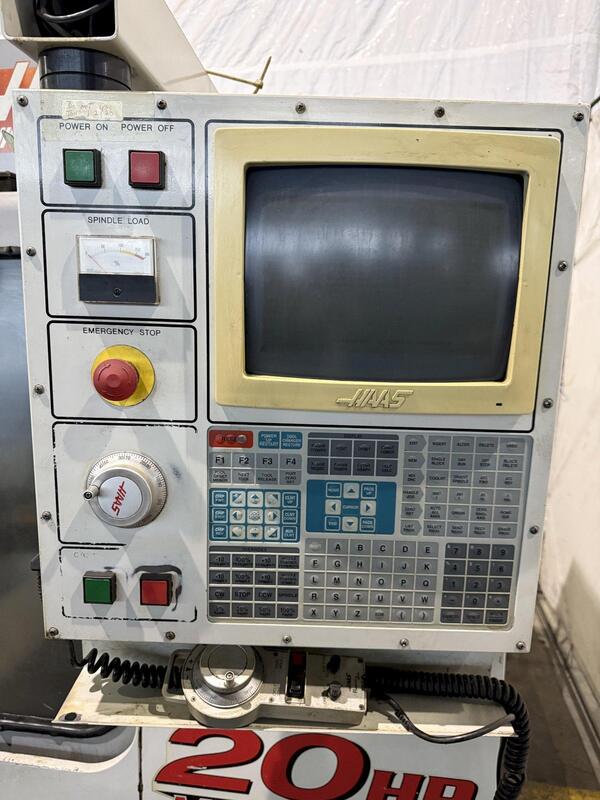 Haas #VF-1, CNC vertical machining center, 20+1 side mount tool changer, 20" X, 16" Y, 20" Z, 7500 RPM, #40 - Image 4