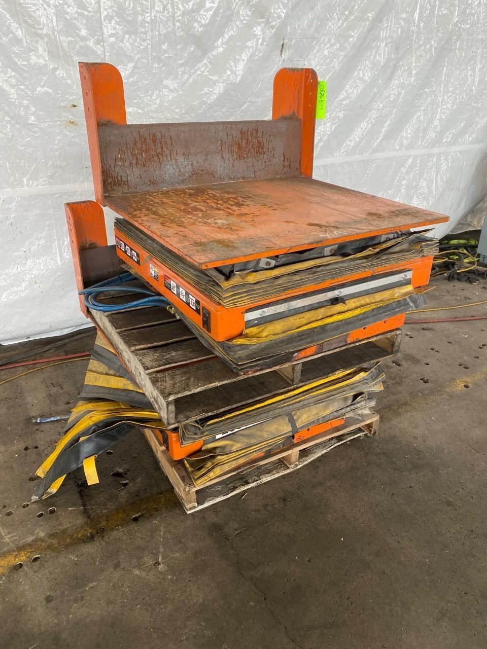 36" x 40" Knight #ALT-3640, pneumatic lift/tilt table (3 available) - Image 2