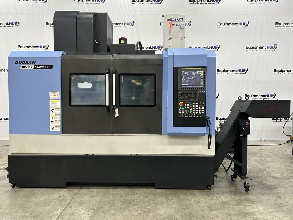 Daewoo Doosan #Mynx-5400/50II, CNC vertical machining center, Fanuc 0iMF, 40.2" X, 21.3" Y, 20.8" Z, 6000 - Image 1