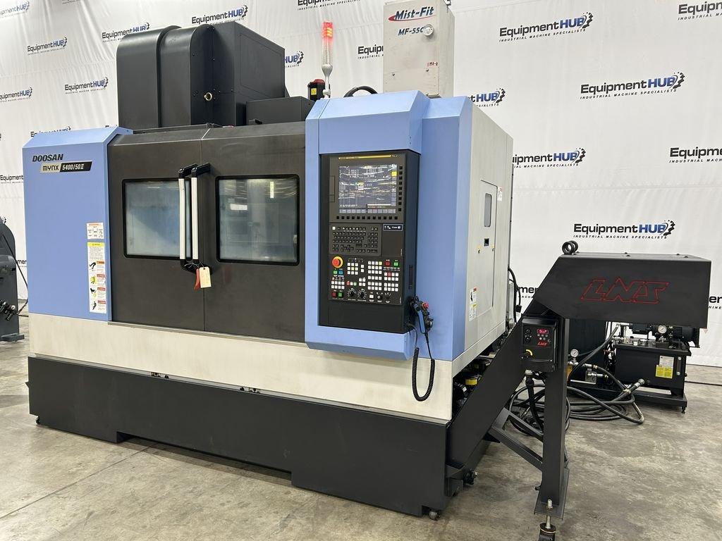 Daewoo Doosan #Mynx-5400/50II, CNC vertical machining center, Fanuc 0iMF, 40.2" X, 21.3" Y, 20.8" Z, 6000 - Image 3