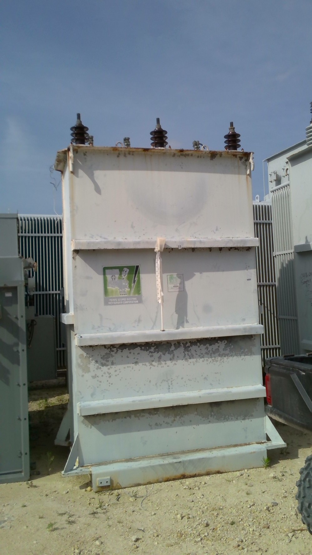 2500/3125 KVA 13200 Delta Primary, 2400Y/1386 Secondary, General Electric - Image 2