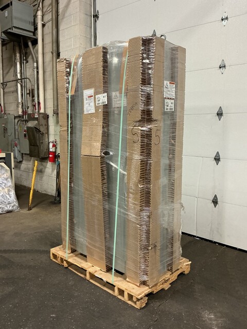 Hoffman #A904820FSDG, free stand 2 door access cabinet, Nema 12 - Image 3