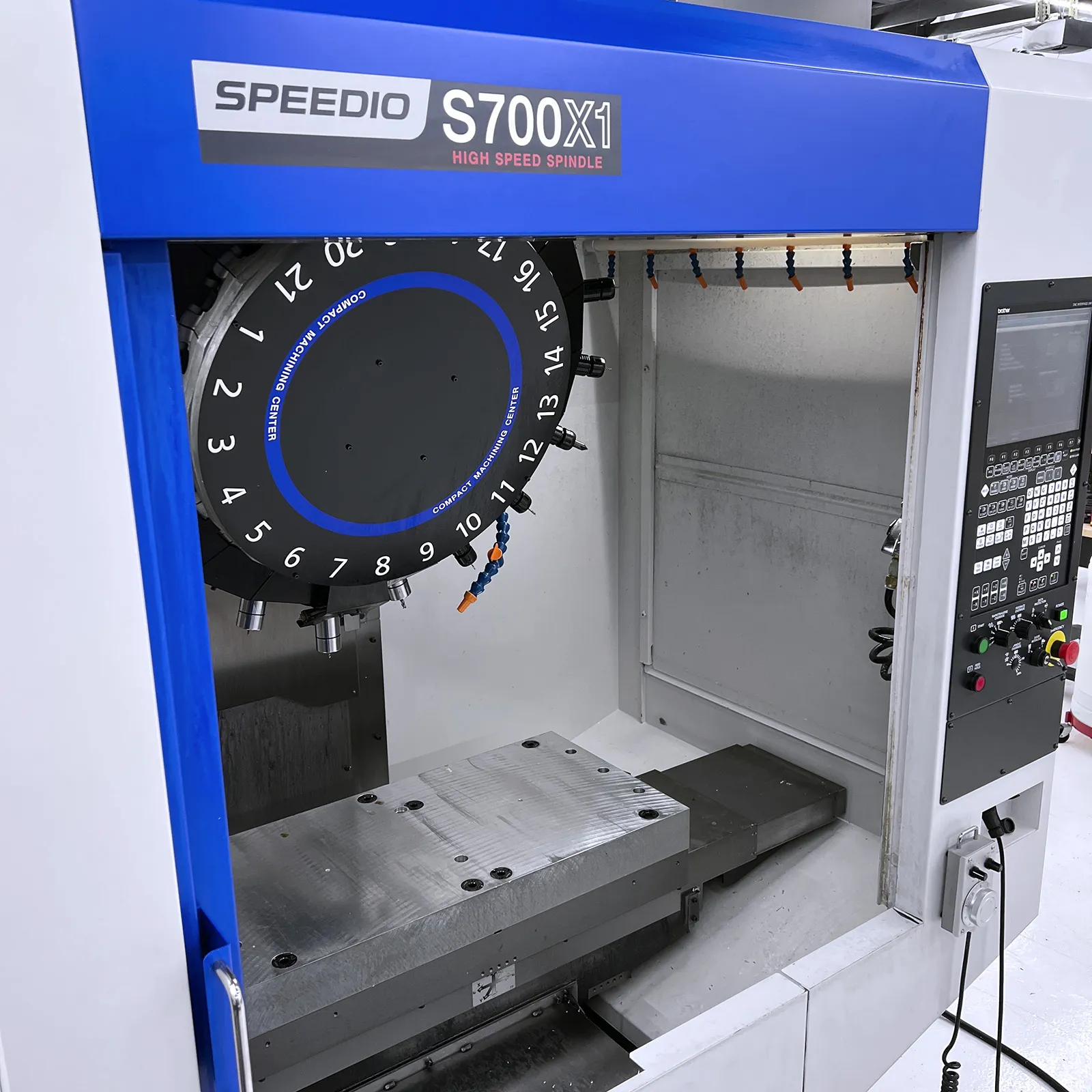 Brother #Speedio-S700X1, drill & tap, 27.6" X, 15.7" Y, 11.8" Z, 31.5" x 15.7" table, BT30, 8000 RPM - Image 4