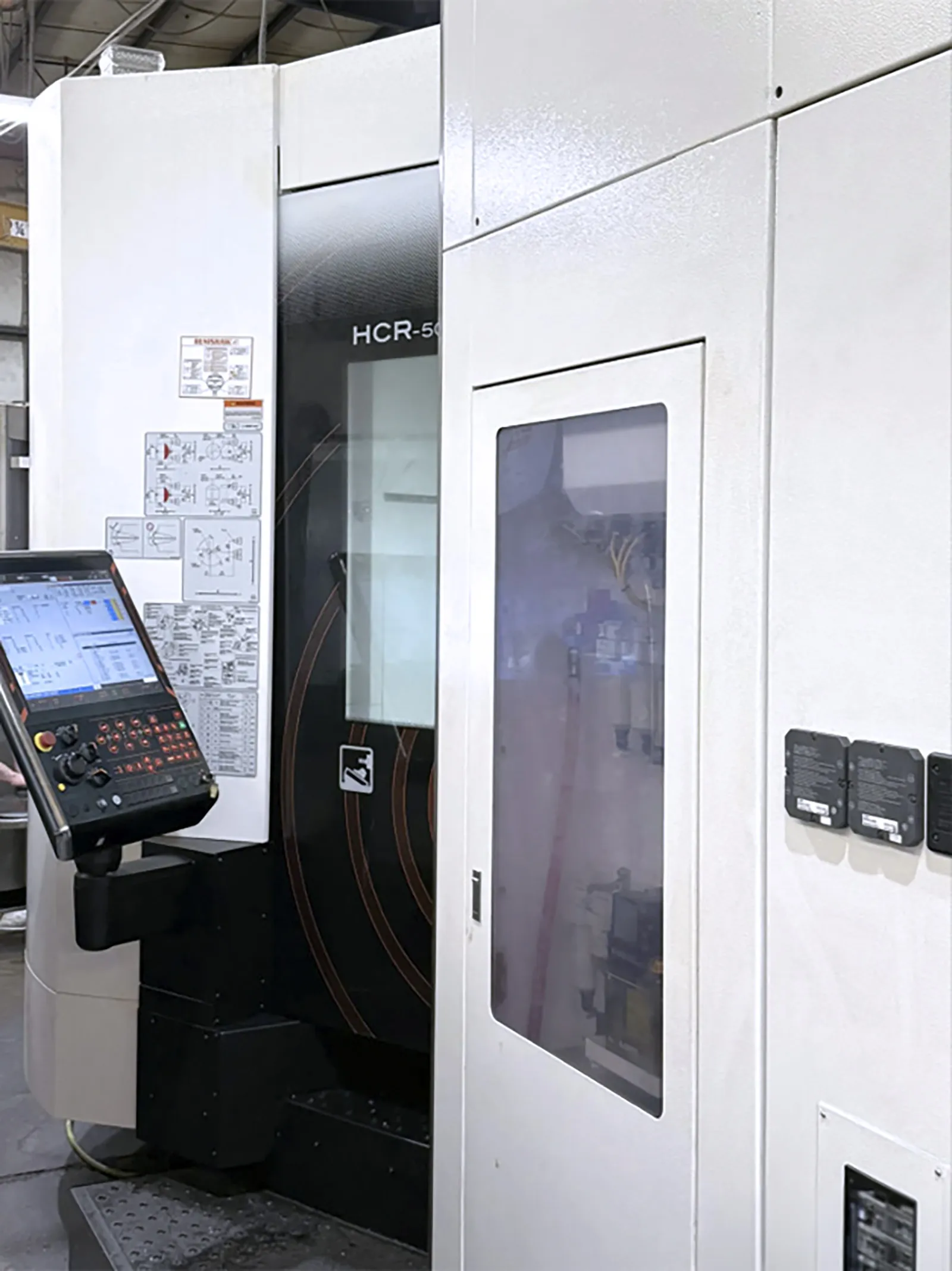 Mazak #HCR-5000, 5-Axis CNC vertical machining center, 28.7" X, 28.7" Y, 28.7" Z, 18000 RPM, CAT 40, 47 HP - Image 6