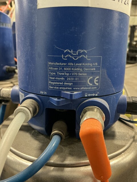 2.5" Alfa-Laval, valve cluster with 42 mixproof CP-3 valves with think top - Image 10