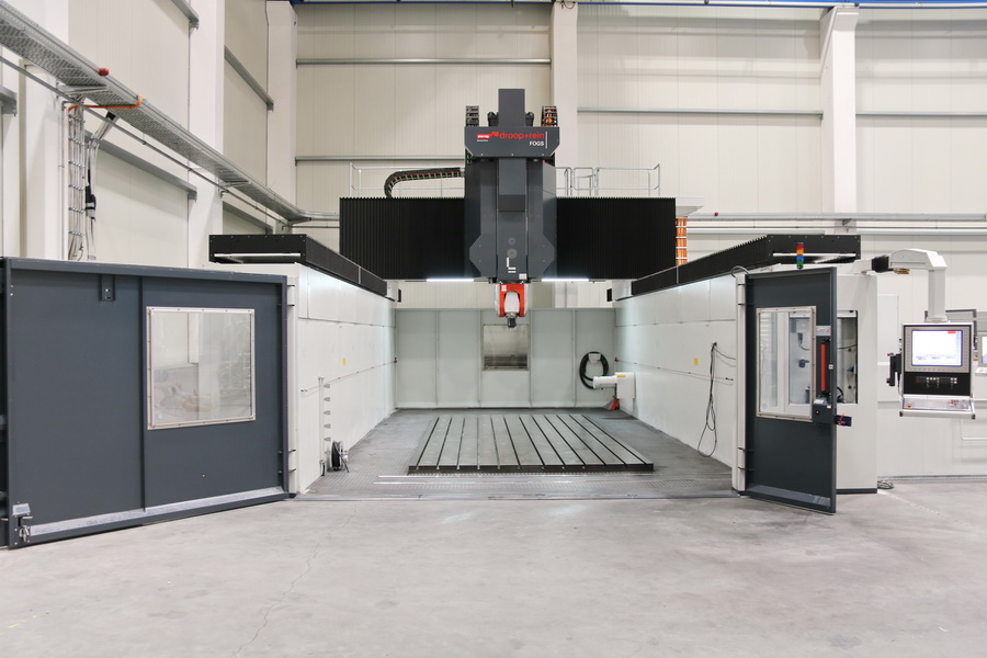 Droop & Rein #FOGS-40-60-C, CNC 5-axis gantry machining center, 267.7" X Travel, 157.5" Y Travel, 59.1" Z - Image 2