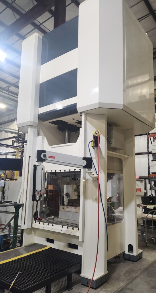 250 Ton, Beckwood #LSP-250-6464, linear servo press, 36" stroke, 24" shut height, 64" x 64" bed, 60" - Image 3
