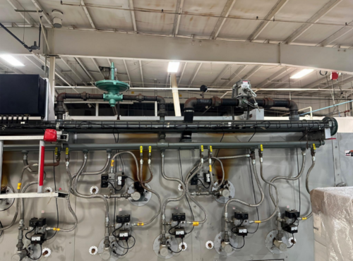 13' 4" width x 660" L Baker Thermal Solutions #960, tri-zone tunnel oven, natural gas, 2,850,000 BTU/hr - Image 8