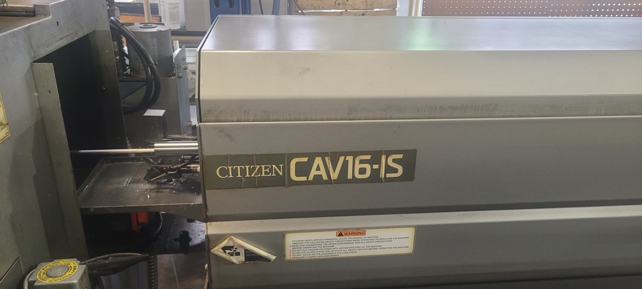 Citizen #K16, CNC swiss lathe, 0.787" capacity, full C-axis, sub spindle, live tooling, Mitsubishi M70 CNC - Image 3