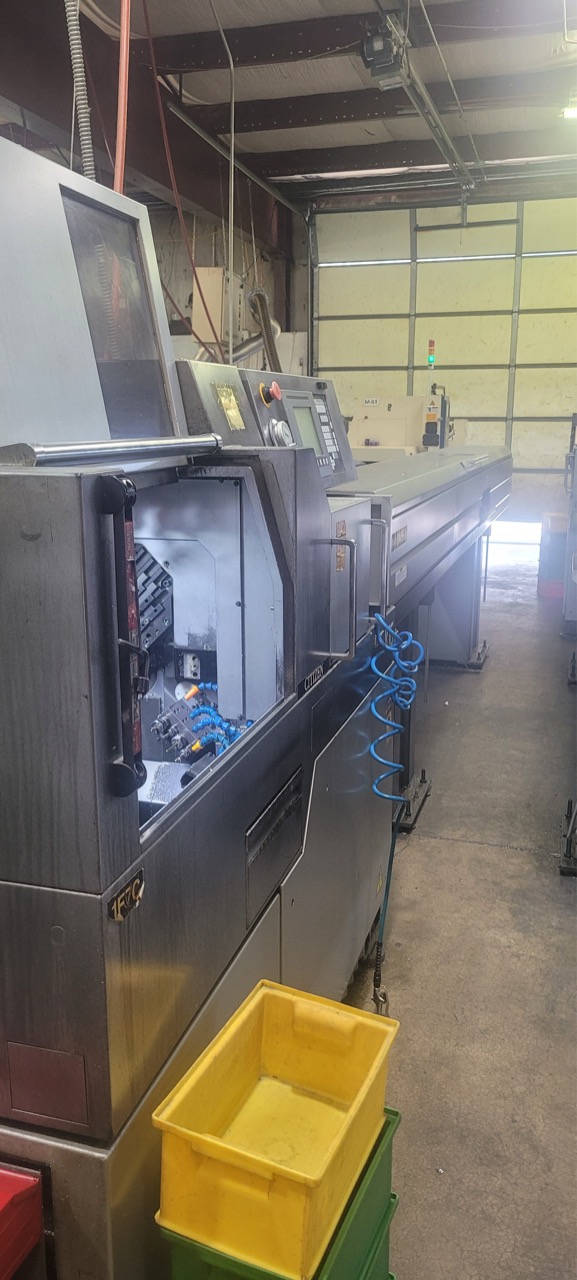 Citizen #K16, CNC swiss lathe, 0.629" capacity, sub spindle, live milling, Cincom FS3 CNC, 12' barfeed, chip - Image 5