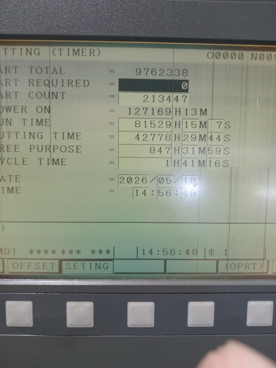 Citizen #K16, CNC swiss lathe, 0.629" capacity, sub spindle, live milling, Cincom FS3 CNC, 12' barfeed, chip - Image 6