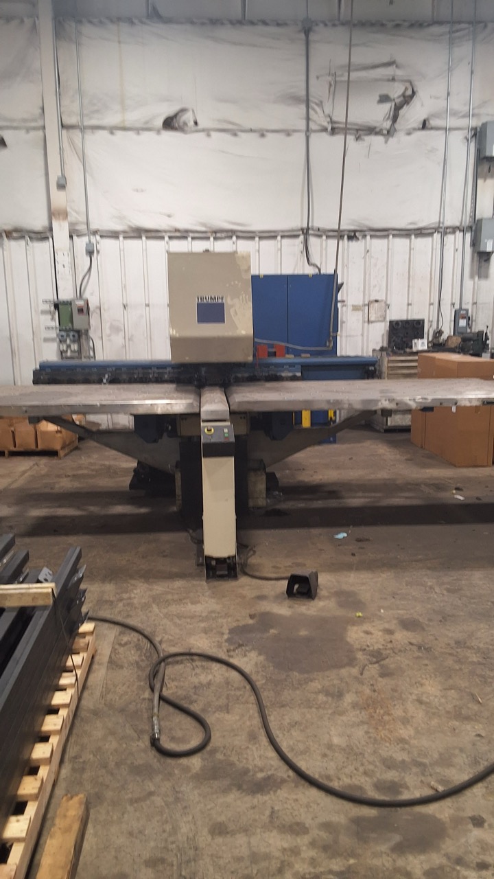20 Ton, Trumpf #Trumatic-200, CNC turret punch press, 49.2" x 98.4" sheet, 15-station ATC, Bosch Trumagraph - Image 2