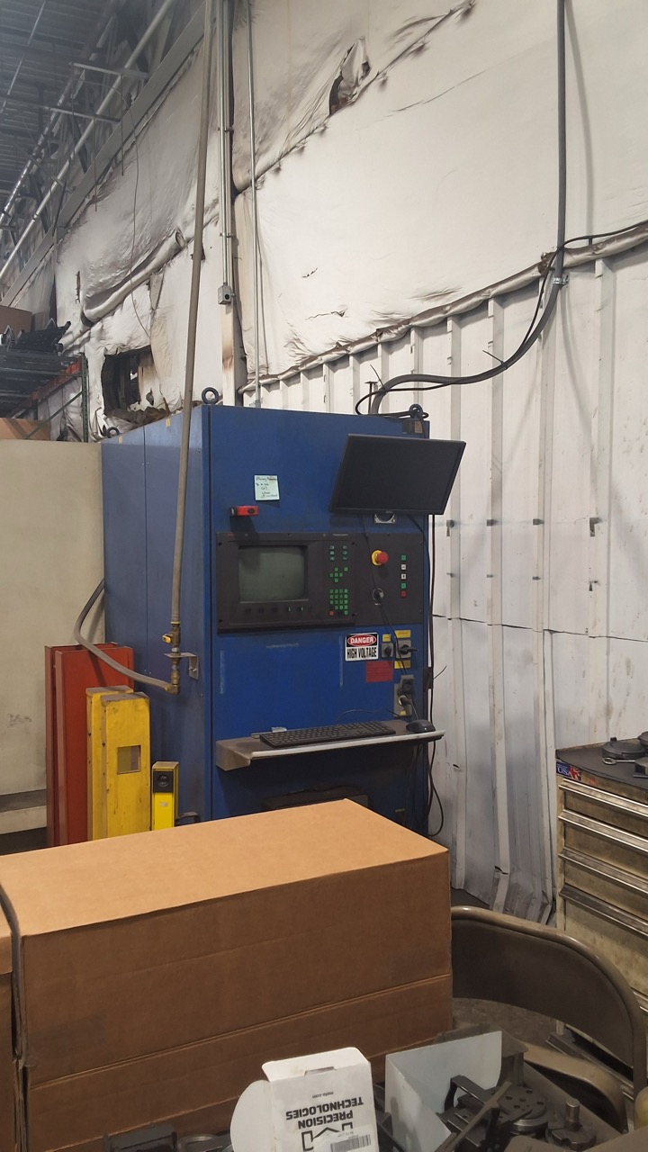 20 Ton, Trumpf #Trumatic-200, CNC turret punch press, 49.2" x 98.4" sheet, 15-station ATC, Bosch Trumagraph - Image 4