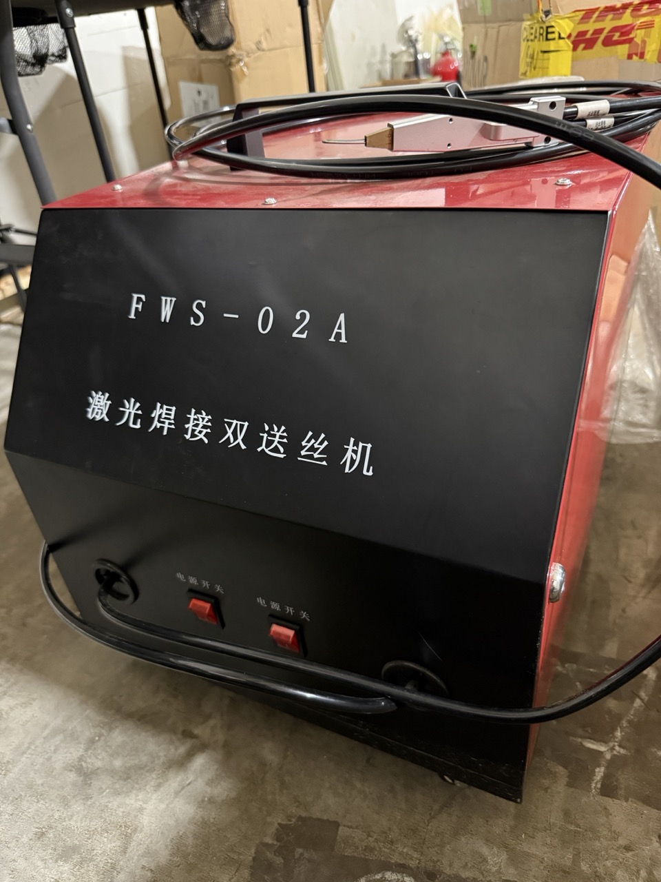 Eagle #EF-3000, hybrid fiber laser welder, 3000 watt, MaxPhotonics source, 1/16"-1/4" weld depth, 220 V. - Image 5