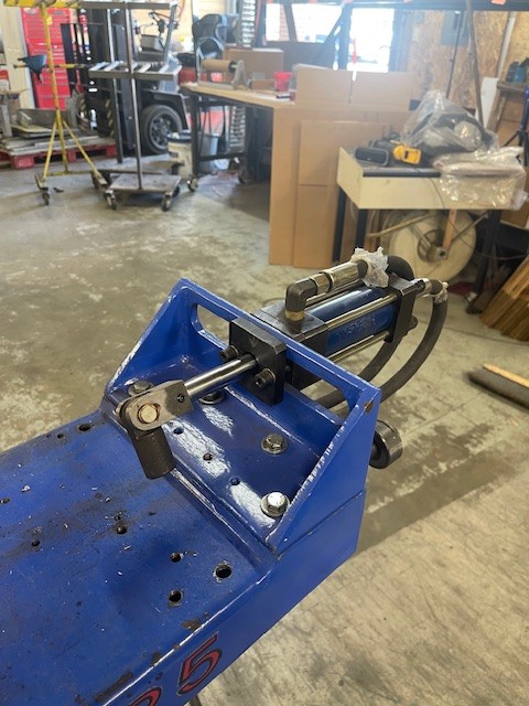 1" Hydraulic tube bender w/ mandrel - Image 2