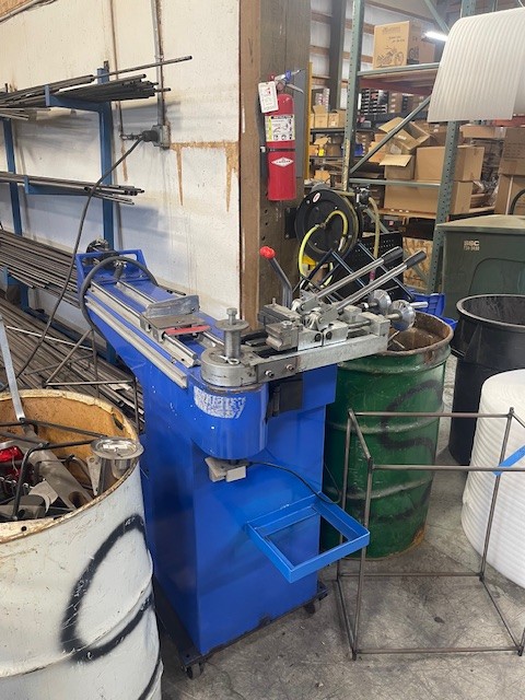 1" Hydraulic tube bender w/ mandrel - Image 8