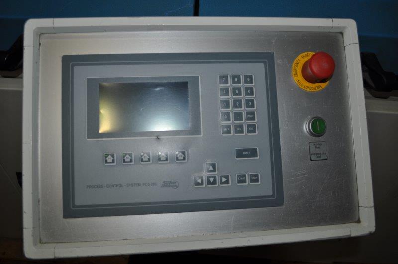 SEHO #HSS-3235, wave soldering system, stamp fluxer, 2 IR preheat zones, 9-7/16" x 11-13/16" solder area - Image 3