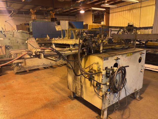 30" x .07" Jaybird #JIS-3036, air feeder straightener, 1"-36" stroke, 5-roll straightener, powered entry - Image 2