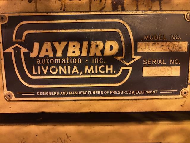 30" x .07" Jaybird #JIS-3036, air feeder straightener, 1"-36" stroke, 5-roll straightener, powered entry - Image 10